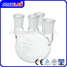 JOAN Labor-Glaswaren 4- Hals Runde Bottom Flaschen mit Standard-Gelenke